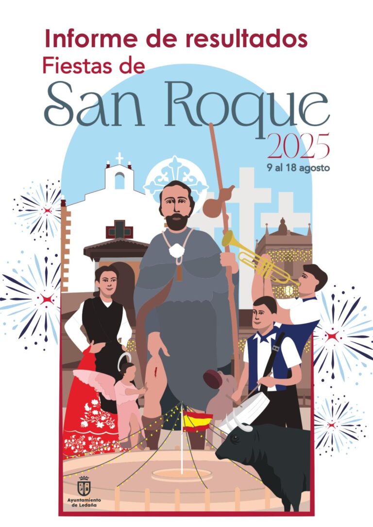 Ledaña presenta el informe de resultados de las Fiestas de San Roque 2025